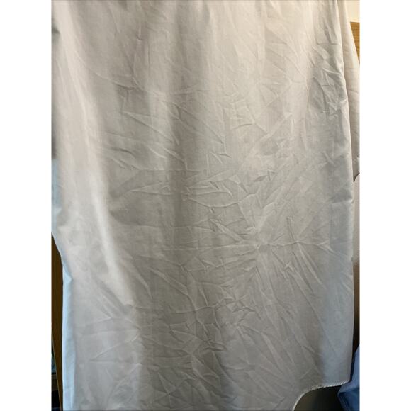 Ketch VTG men’s 15.5 White Red Half Sleeve Cotton Polyester Button down shirt - Picture 7 of 7